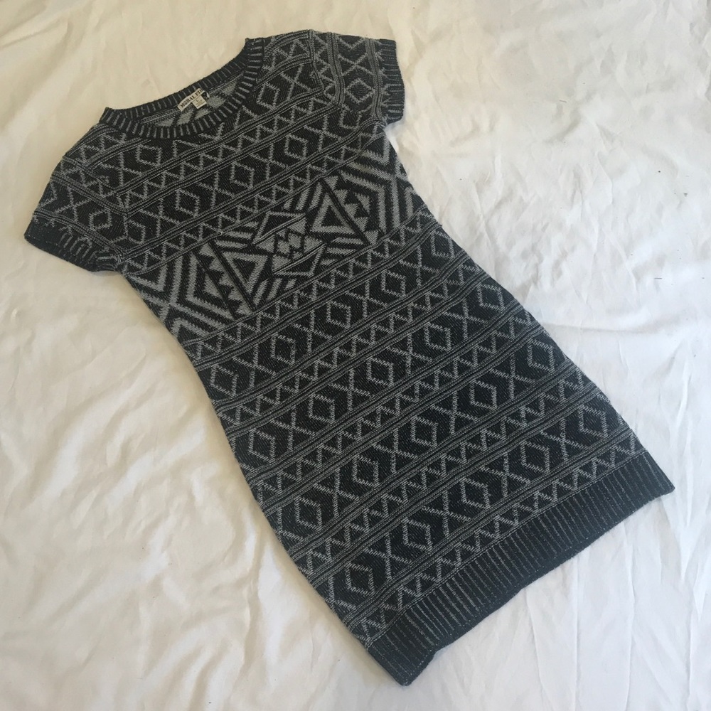 Moral Fiber Grey Sweater Dress Size Size large